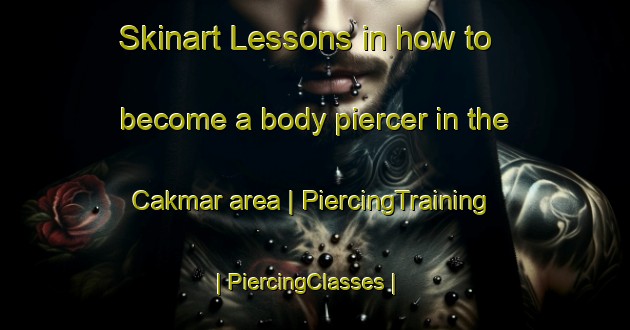 Skinart Lessons in how to become a body piercer in the Cakmar area | PiercingTraining | PiercingClasses | SkinartTraining-Turkey